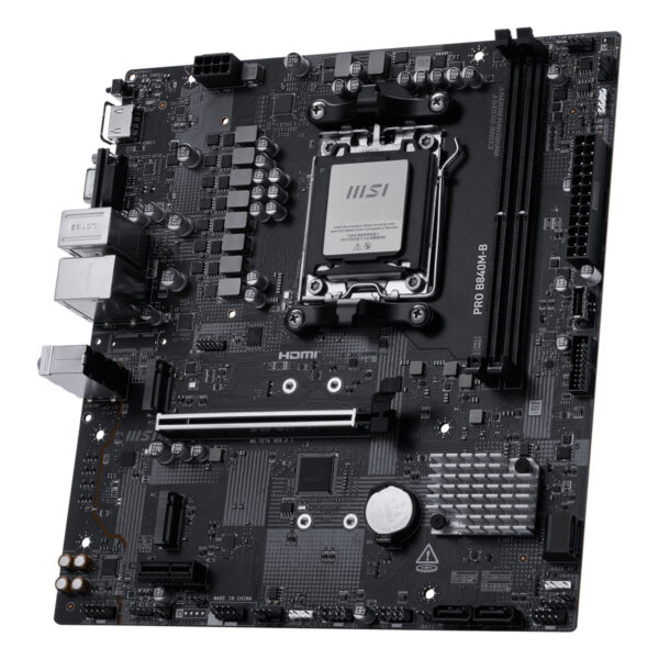 Msi Pro B840m B 8000mhz (oc) Ddr5 Soket Am5 M.2 Hdmi Vga Matx Anakart 3