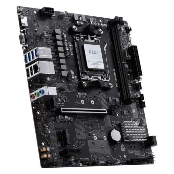Msi Pro B840m B 8000mhz (oc) Ddr5 Soket Am5 M.2 Hdmi Vga Matx Anakart 4