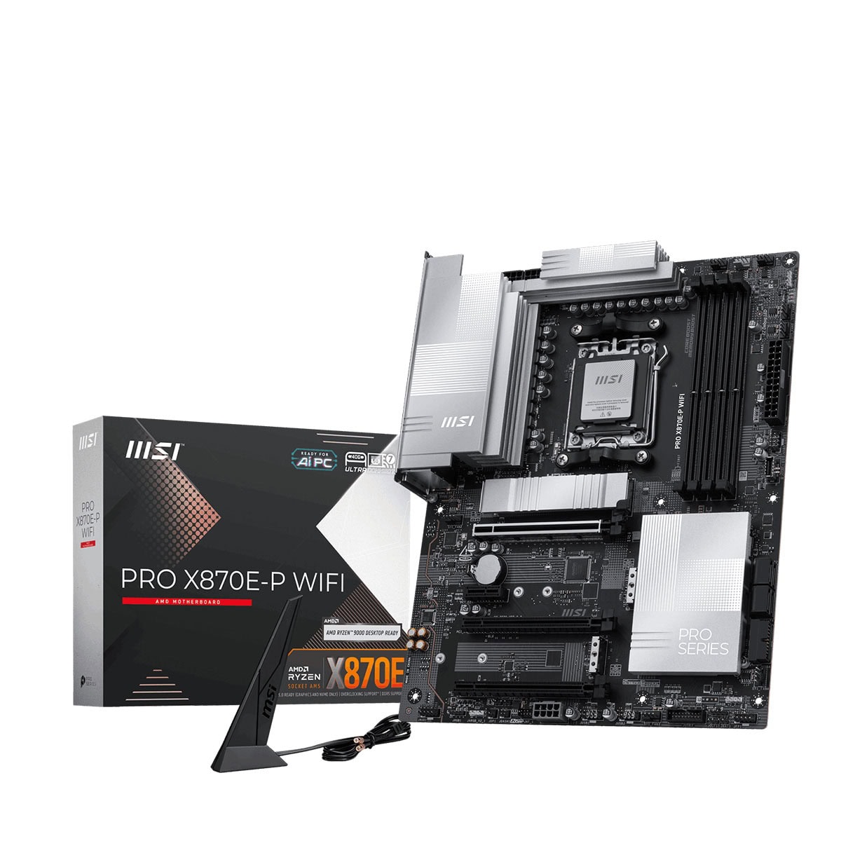 Msi Pro X870e P Wifi 8200mhz (oc) Ddr5 Soket Am5 M.2 Hdmi Dp Atx Anakart 1