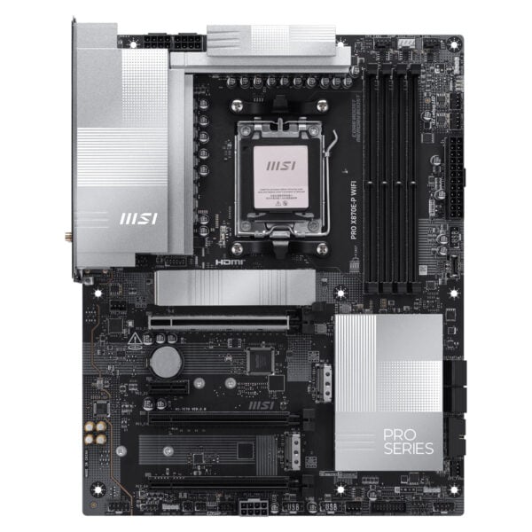 Msi Pro X870e P Wifi 8200mhz (oc) Ddr5 Soket Am5 M.2 Hdmi Dp Atx Anakart 2