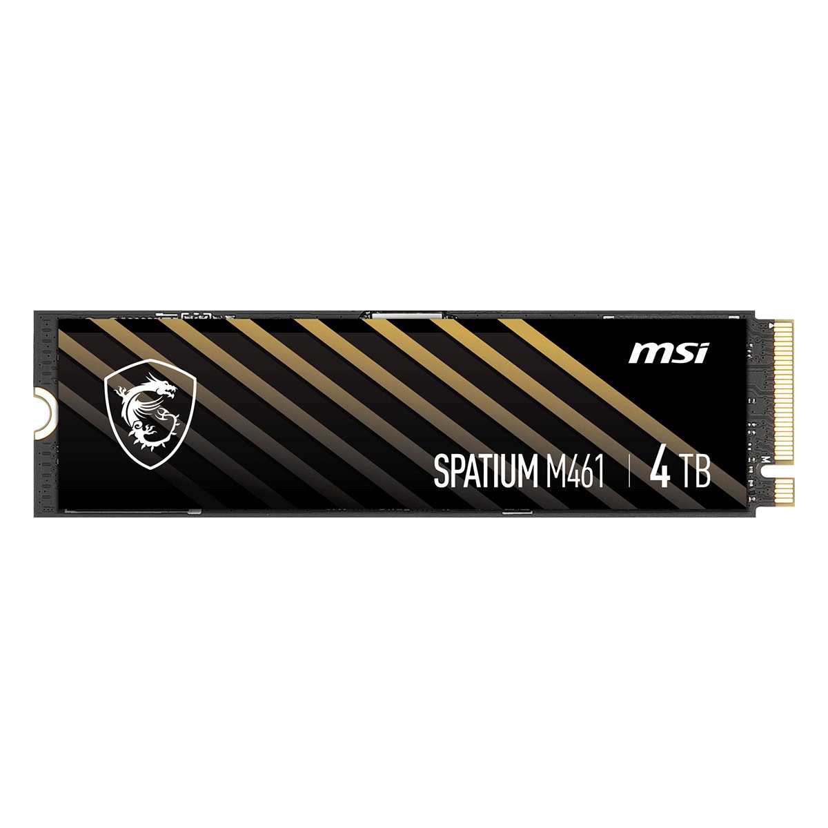 Msi Spatium M461 4tb Nvme Pcie Gen4 X4 Okuma 5000mb Yazma 4200mb M 2 Ssd 1