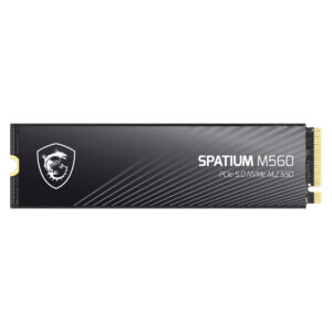 Msi Spatium M560 2tb Nvme Pcie Gen5 X4 Okuma 10300mb Yazma 8700mb M.2 Ssd 2
