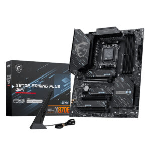 Msi X870e Gaming Plus Wifi 8200mhz Oc Ddr5 Soket Am5 M 2 Hdmi Type C Dp Atx Anakart 1