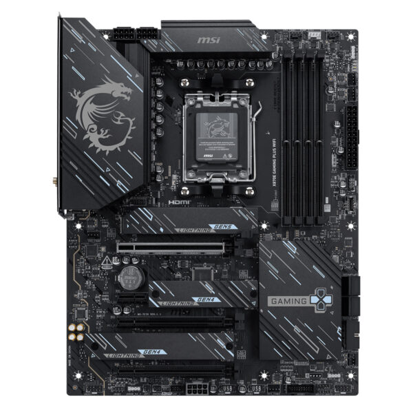 Msi X870e Gaming Plus Wifi 8200mhz Oc Ddr5 Soket Am5 M 2 Hdmi Type C Dp Atx Anakart 3