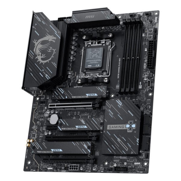 Msi X870e Gaming Plus Wifi 8200mhz Oc Ddr5 Soket Am5 M 2 Hdmi Type C Dp Atx Anakart 5