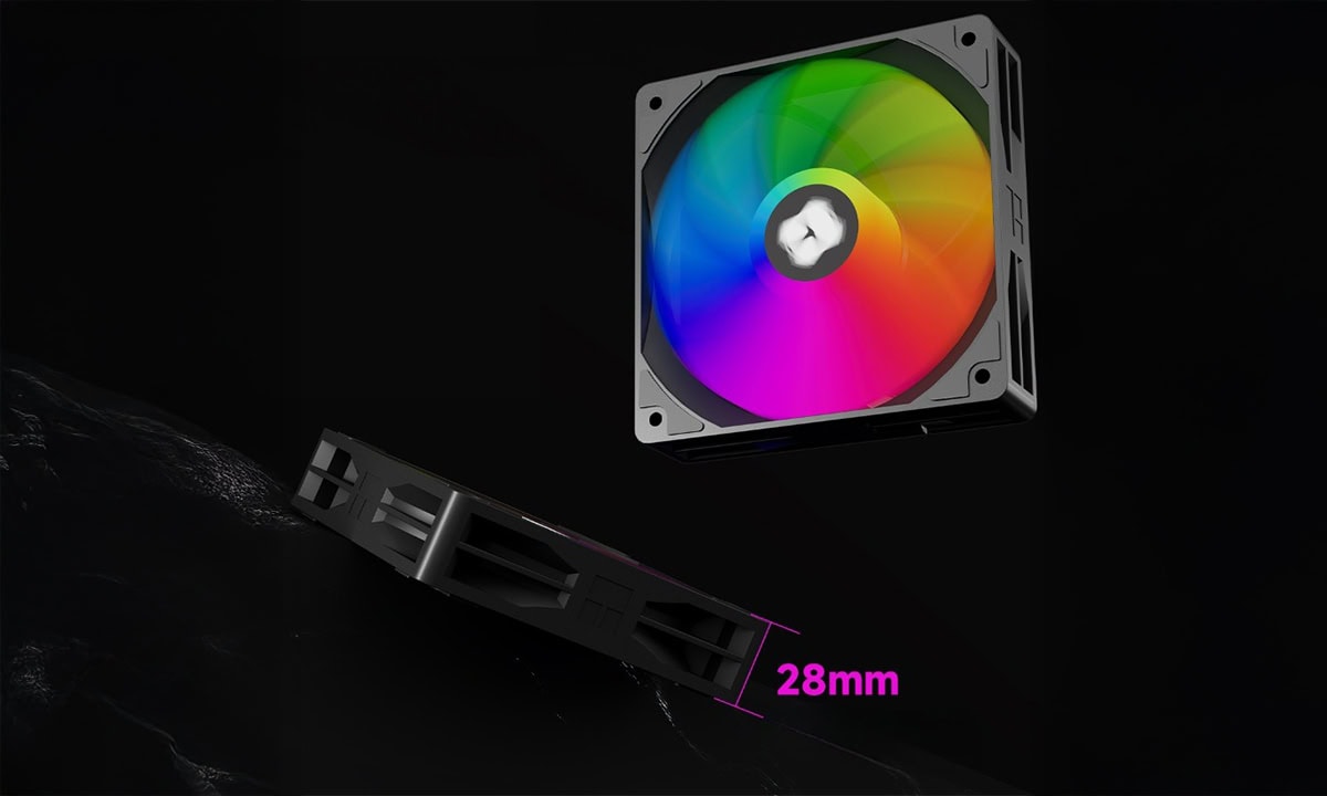 Sessiz 120 mm Fan