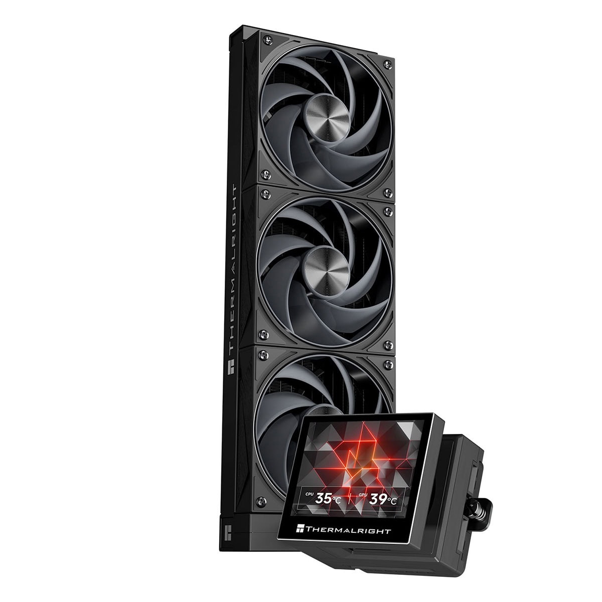 Thermalright Stream Vision 360 Black 360mm Intel Amd Uyumlu Islemci Sivi Sogutucu 2 Yil Birebir Degisim Garantili 1