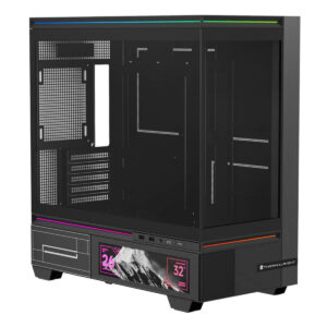 Thermalright Tl M10 Vision Black Argb Temperli Cam Mid Tower Matx Gaming Kasa 2 Yil Birebir Degisim Garantili 1