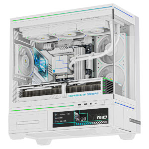 Thermalright Tl M10 Vision White Argb Temperli Cam Mid Tower Matx Gaming Kasa 2 Yil Birebir Degisim Garantili T2
