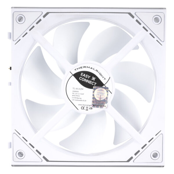 Thermalright Tl M12qw Argb 120mm Beyaz Kasa Fani 2