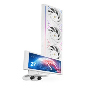 Thermalright Trofeo Vision 360 Argb White 360mm Intel Amd Uyumlu Islemci Sivi Sogutucu 2 Yil Birebir Degisim Garantili 2