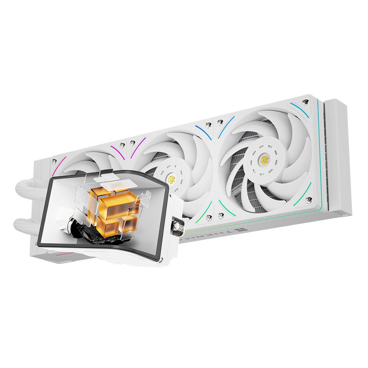 Thermalright Wonder Vision 360 Ub Argb White 360mm Intel Amd Uyumlu Islemci Sivi Sogutucu 2 Yil Birebir Degisim Garantili 1