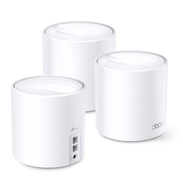 Tp Link Deco X60 Ax5400 Dual Band Wifi 6 Kablosuz Mesh Sistemi (beyaz Üçlü Paket) 2