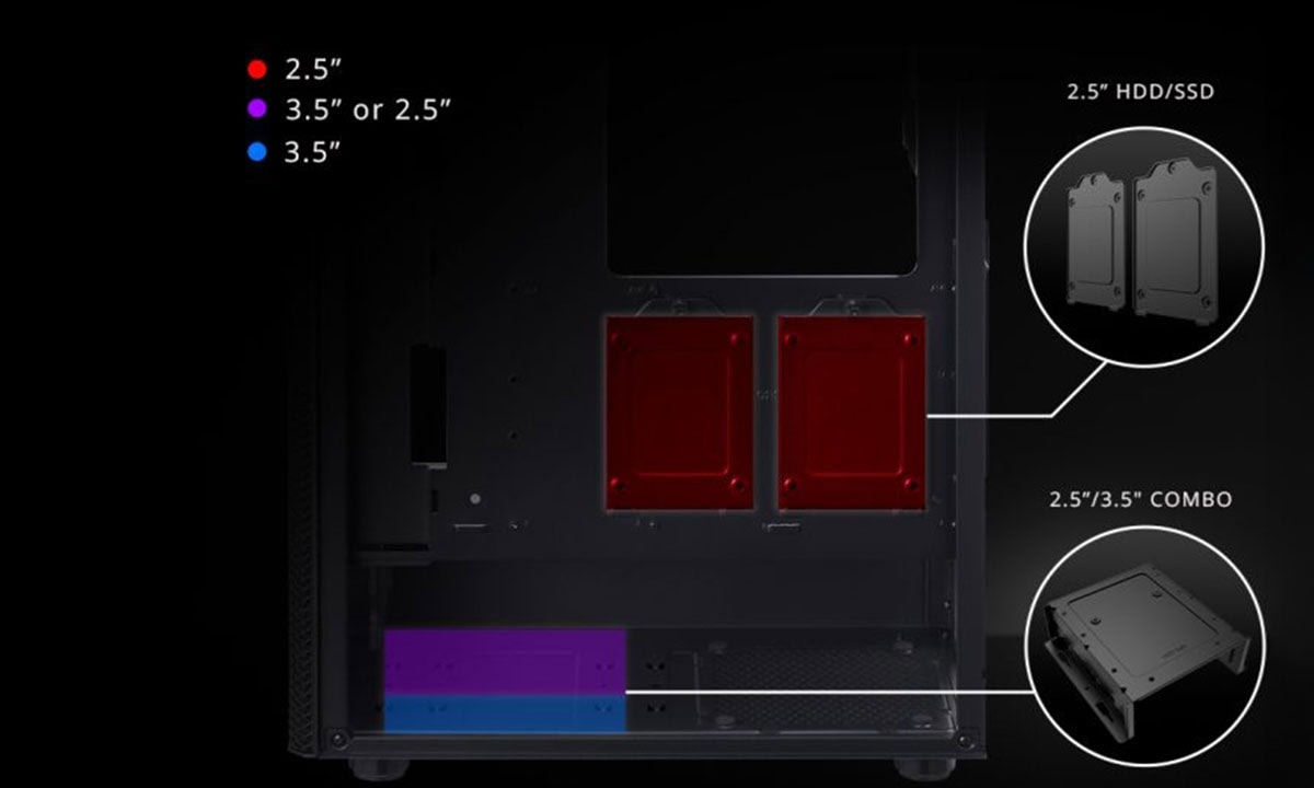 İsteğe Bağlı HDD/SDD Depolama