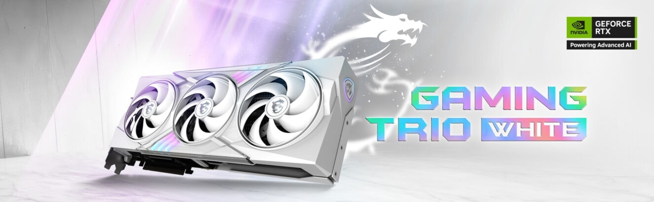 MSI GeForce RTX 5070 Ti 16G TRIO OC WHITE Ekran Kartı H5
