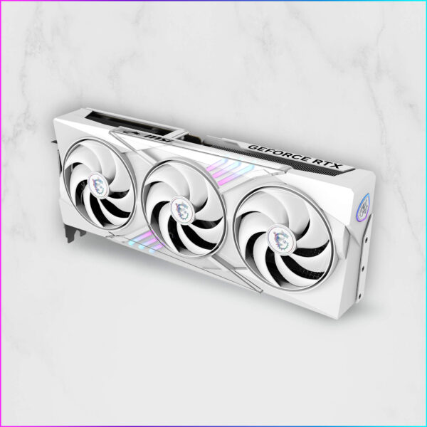 MSI GeForce RTX 5070 Ti 16G TRIO OC WHITE Ekran Kartı H10