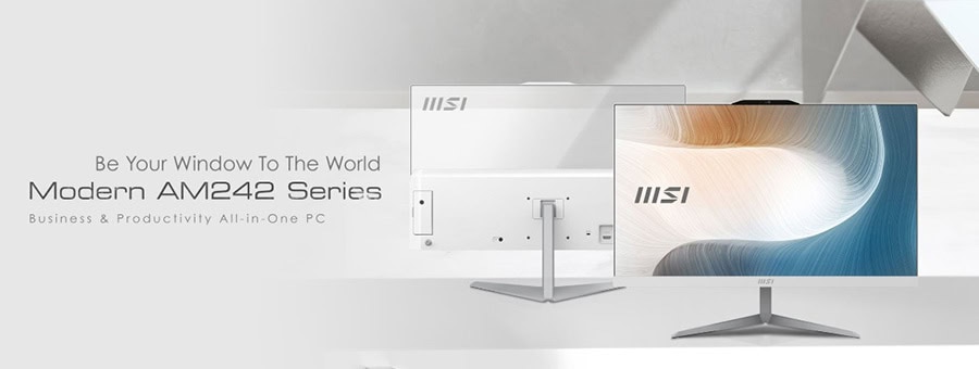 MSI MODERN AM242 12M-1895XTR All In One Bilgisayar H2