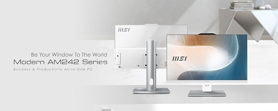 MSI MODERN AM242P 12M-1889TR All In One Bilgisayar H2