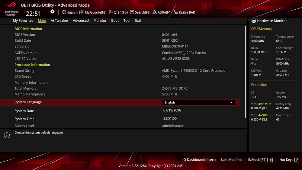 ROG CROSSHAIR X870E APEX ASUS ROG CROSSHAIR X870E APEX Anakart h23