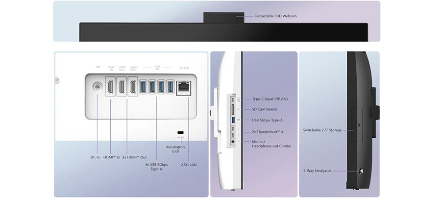MSI MODERN AM273QP AI 1UM-242TR All In One Bilgisayar H35
