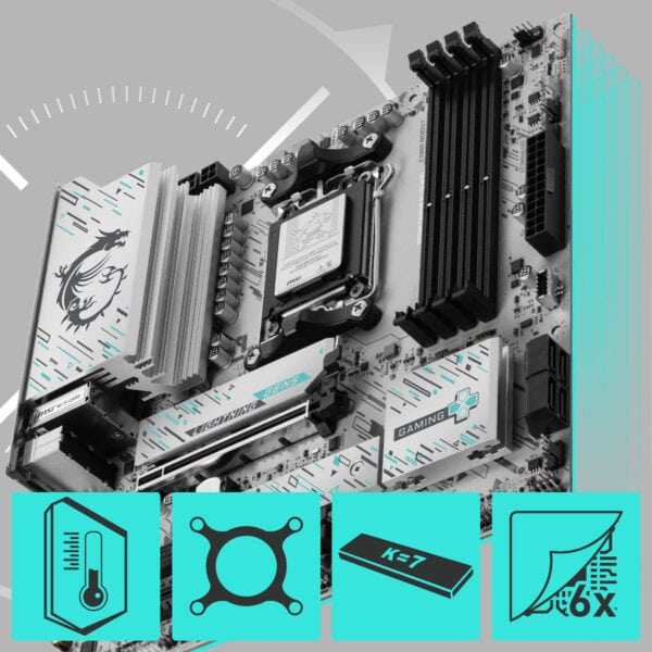 MSI B850M GAMING PLUS WIFI Anakart H4