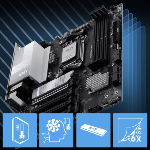 MSI PRO B850M-P WIFI Anakart H4