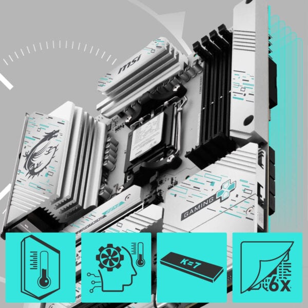 MSI B850 GAMING PLUS WIFI PZ Anakart H6