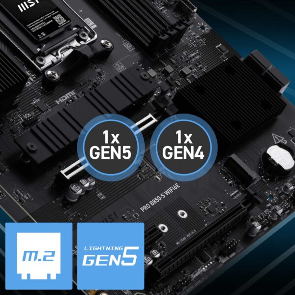 MSI PRO B850-S WIFI6E Anakart H7