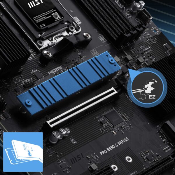 MSI PRO B850-S WIFI6E Anakart H8