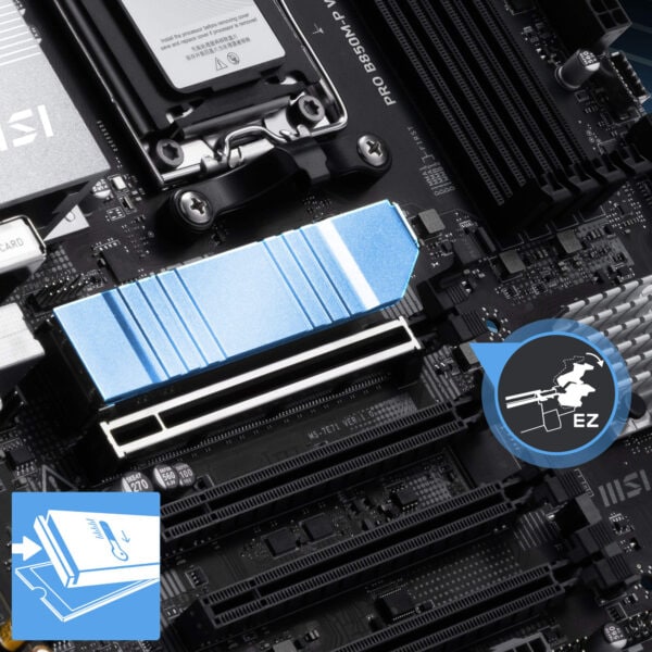 MSI PRO B850M-P WIFI Anakart H8