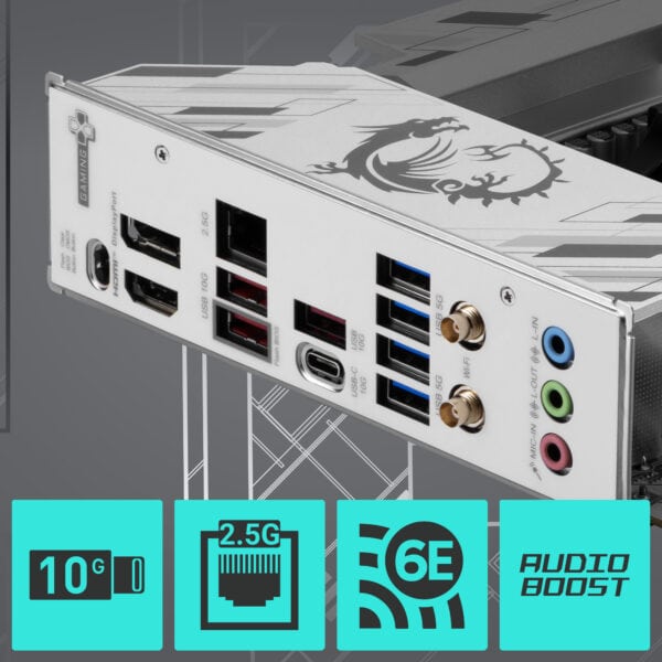 MSI B850 GAMING PLUS WIFI6E Anakart H9