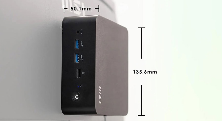 MSI CUBI NUC 1M-013BEU Mini Bilgisayar H10