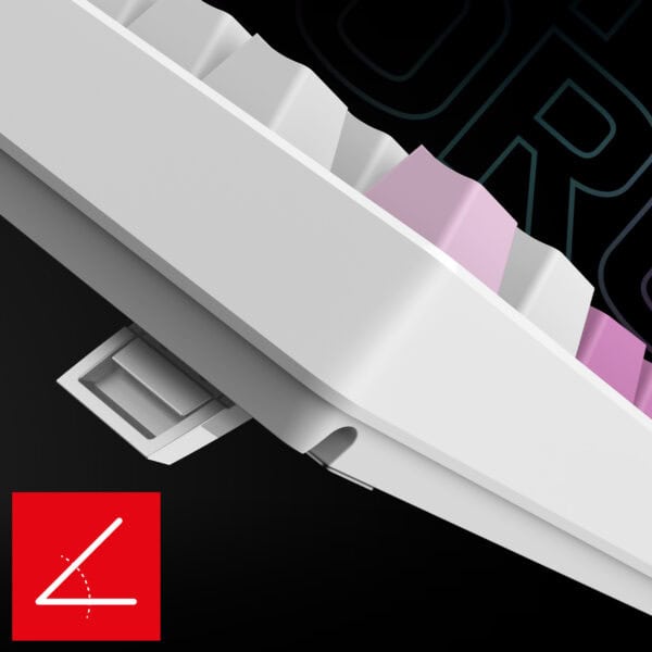 MSI FORGE GK600 TKL WIRELESS VIOLET Gaming Klavye H10