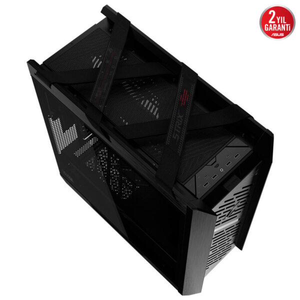 Kırılmaz güçlendirilmiş metal ve hava akışlı tasarım ile yüksek performanslı gaming kasa. Modern görünüm, geniş iç alan ve gelişmiş havalandırma özellikleriyle en iyi oyun deneyimini sağlar.