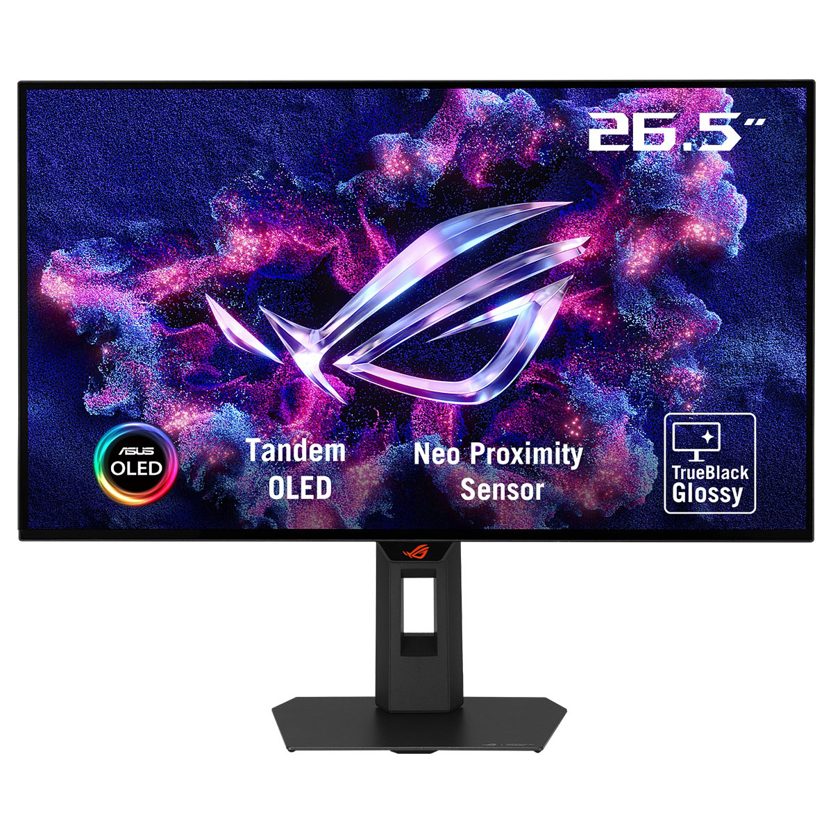 Asus Rog Strix Oled Xg27aqwmg 26.5 Inç 280hz 0.03ms 2k Qhd Adaptive Sync Tandem Oled Pivot Gaming Monitör 1