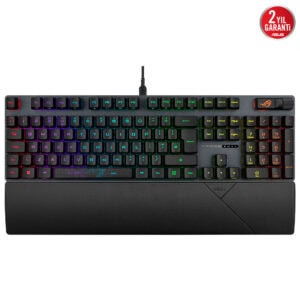 Asus Rog Strix Scope Ii Rx Red Switch Rgb Kablolu Ingilizce Mekanik Gaming Klavye Fc2