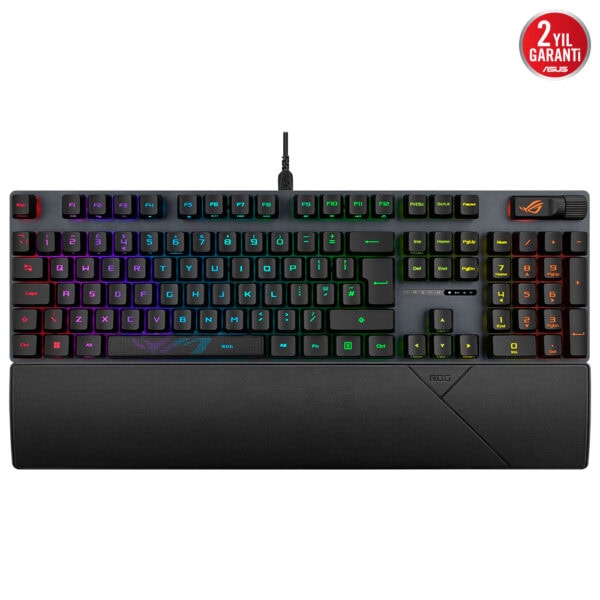 Asus Rog Strix Scope Ii Rx Red Switch Rgb Kablolu Ingilizce Mekanik Gaming Klavye Fc2