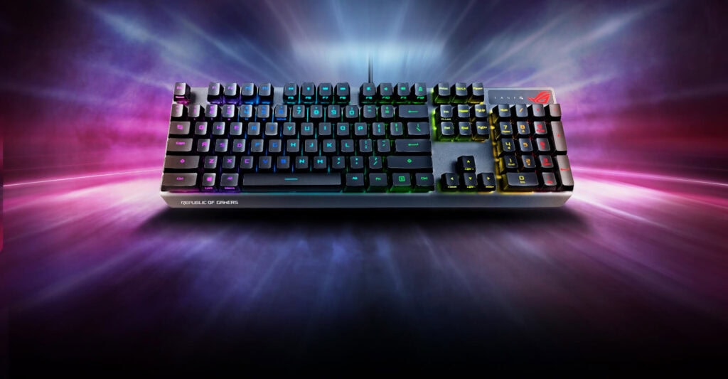 Asus Rog Strix Scope Rx Red Switch Hiz Dayaniklilik Ve Oyuncu Odakli Tasarim B1