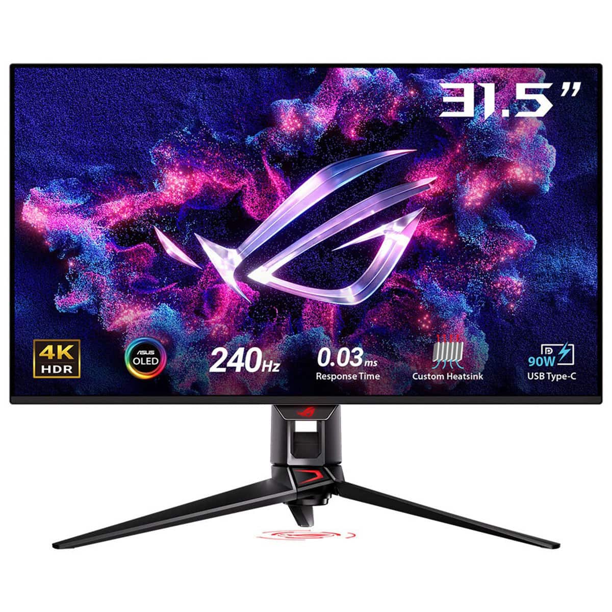 Asus Rog Swift Oled Pg32ucdmz 31.5 Inç 240hz 0.03ms 4k Uhd Adaptive Sync Qd Oled Gaming Monitör 1