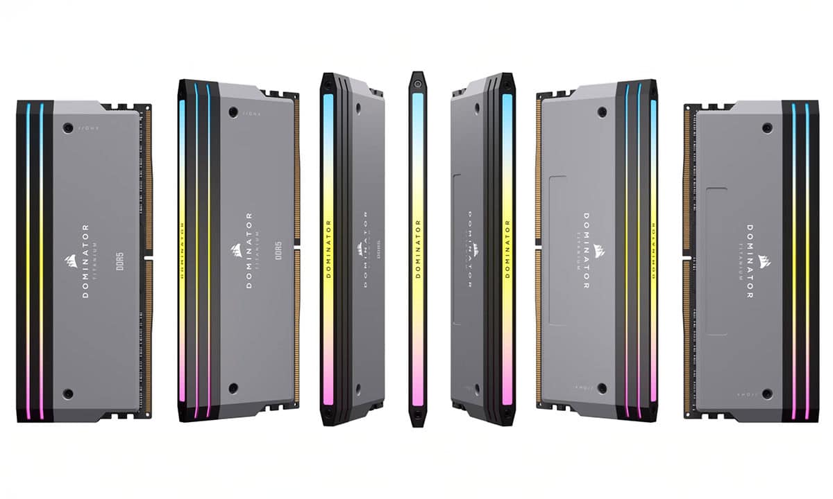 Corsair Dominator Titanium Beyaz Ram H1
