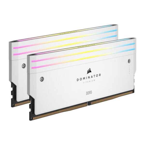 Corsair Dominator Titanium Rgb 96gb (2x48gb 6000mhz Cl30 Intel Xmp Amd Expo Ddr5 Beyaz Ram (cmp96gx5m2b6000z30w) 2