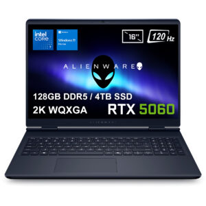 Dell Alienware 16 Aurora Intel Core 7 240h 128gb Ddr5 4tb Ssd Rtx5060 8gb 16 Inç 2k Wqxga 120hz Wva W11 Home Gaming Laptop (ac16250 C716156wv6) 1