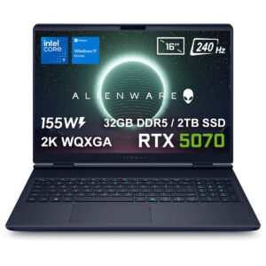 Dell Alienware 16x Aurora Intel Core Ultra 9 275hx 32gb Ddr5 2tb Ssd Rtx5070 8gb 155w 16 Inç 2k Wqxga 240hz 3ms Wva W11 Home Gaming Laptop (ac16251 Cu932157w 1) 1