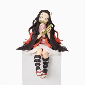 Demon Slayer Anime Iblis Avcisi Kamado Nezuko Oturan Figur 1
