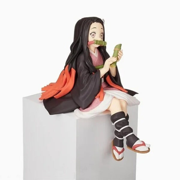 Demon Slayer Anime Iblis Avcisi Kamado Nezuko Oturan Figur 2