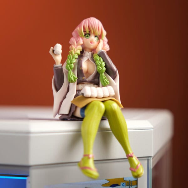Demon Slayer Kimetsu No Yaiba Mitsuri Kanroji Oturan Figur Y4