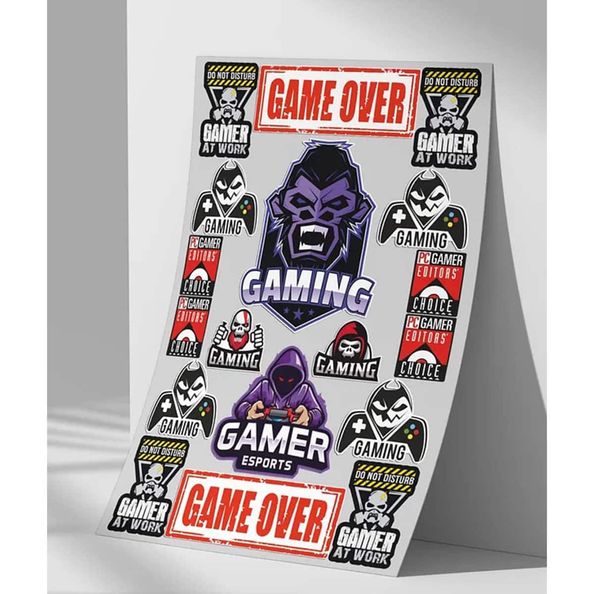 Game Over Sticker Seti 1