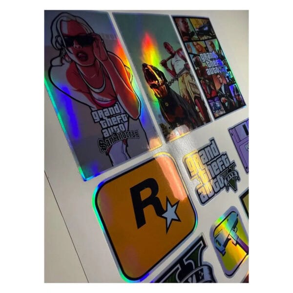 Gta V Hologram Sticker Seti 3