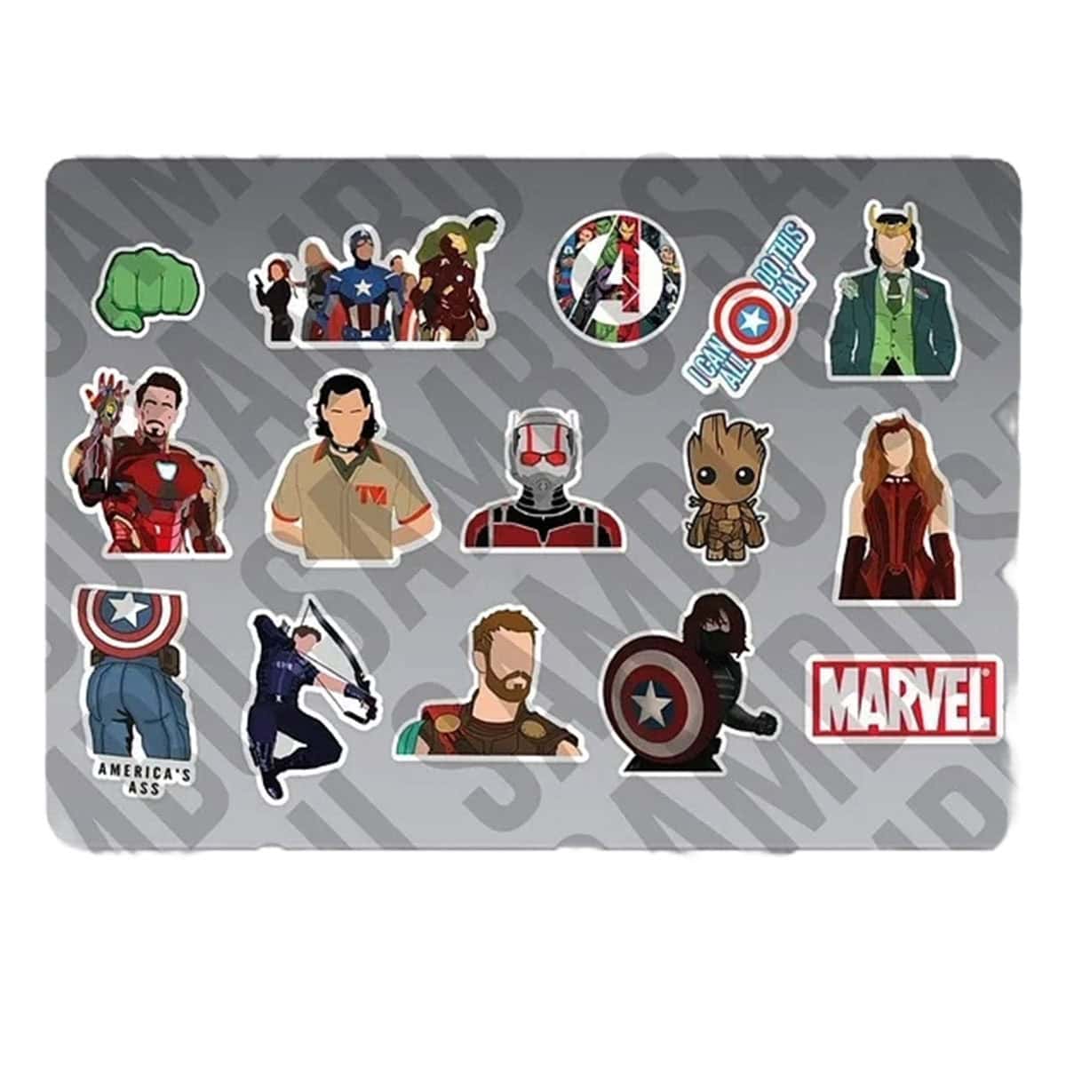 Marvel Sticker Seti 1