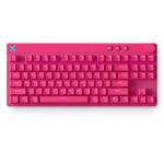 Mchose Mix 87 Rose Red 80 Apollo Manyetik Switch 8k Hz Hall Effect Rgb Hotswap Mekanik Gaming Klavye Mc Mix87 5 1